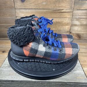 Cole Haan Women’s 7.5 M Zerogrand Faribault Wool Hiking Boots Waterproof W17874
